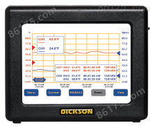 美国DICKSON触摸屏温湿度数据记录仪FH5系列